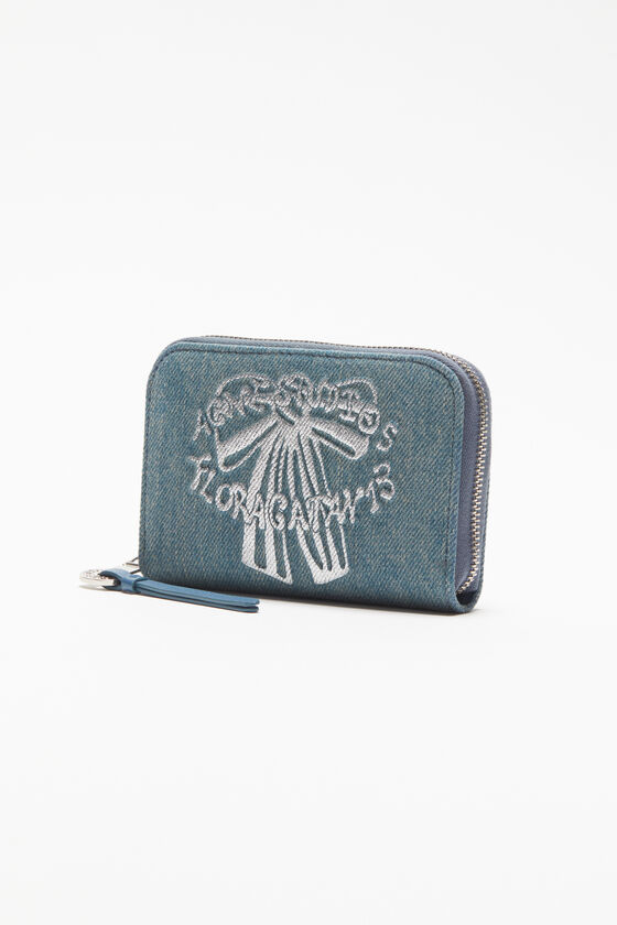 (image for) Well-Designed Denim zip wallet